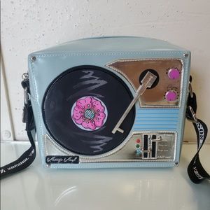 Betsey Johnson Record Player Crossbody
